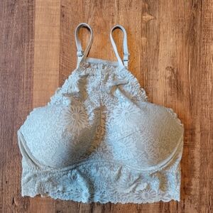 Victoria's Secret PINK Lace Bralette High Neck